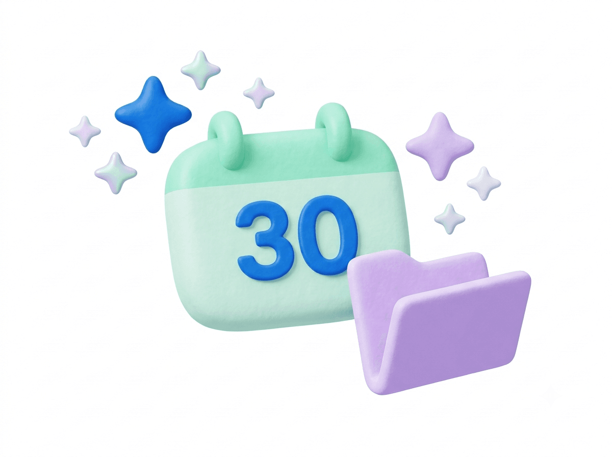 Beyond Permanent: The Efficiency of 30-Day Content Lifecycles